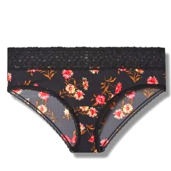 ❤️NWT VINTAGE TORRID PANTY MID-RISE HIPSTER DAISY FLORAL SEAMLESS - PLUS SIZE 4X - Picture 6 of 8
